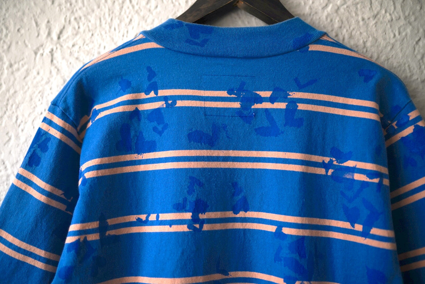 18SS ペンキ加工ボーダー長袖Tシャツ / sacai(サカイ)