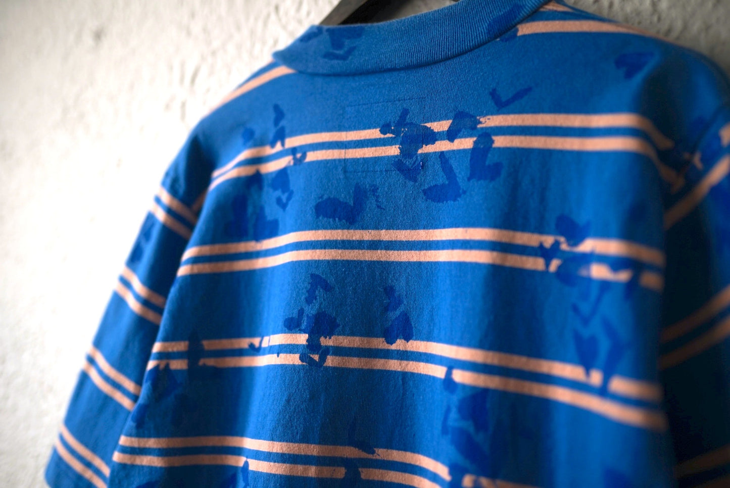 18SS ペンキ加工ボーダー長袖Tシャツ / sacai(サカイ)