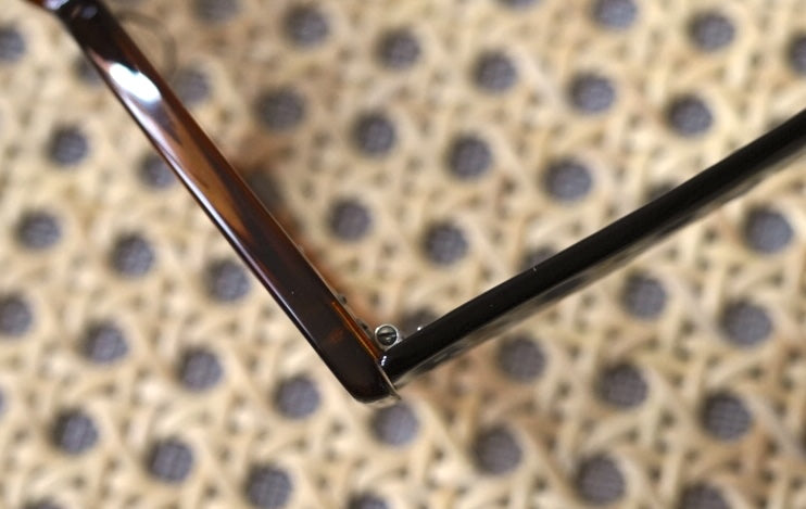 1950's-1960's FDR セルフレームアイウェア 眼鏡 アンバー 46/22 / TART OPTICAL(タートオプティカル)