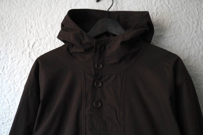 22SS HOODED PULLOVER ピーチスキンスモックパーカー アノラックパーカー / Senelier(セネリエ)
