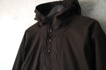 22SS HOODED PULLOVER ピーチスキンスモックパーカー アノラックパーカー / Senelier(セネリエ)