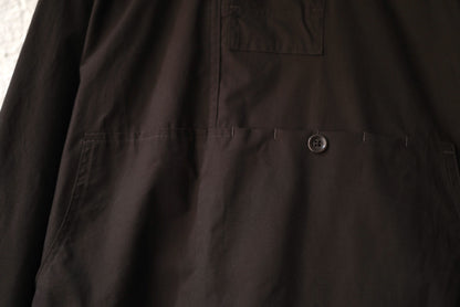 22SS HOODED PULLOVER ピーチスキンスモックパーカー アノラックパーカー / Senelier(セネリエ)