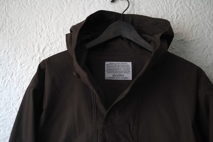 22SS HOODED PULLOVER ピーチスキンスモックパーカー アノラックパーカー / Senelier(セネリエ)