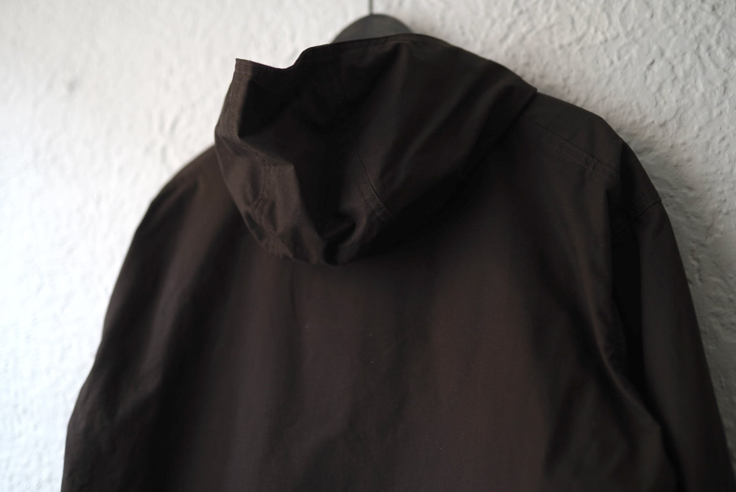 22SS HOODED PULLOVER ピーチスキンスモックパーカー アノラックパーカー / Senelier(セネリエ)
