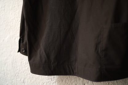 22SS HOODED PULLOVER ピーチスキンスモックパーカー アノラックパーカー / Senelier(セネリエ)