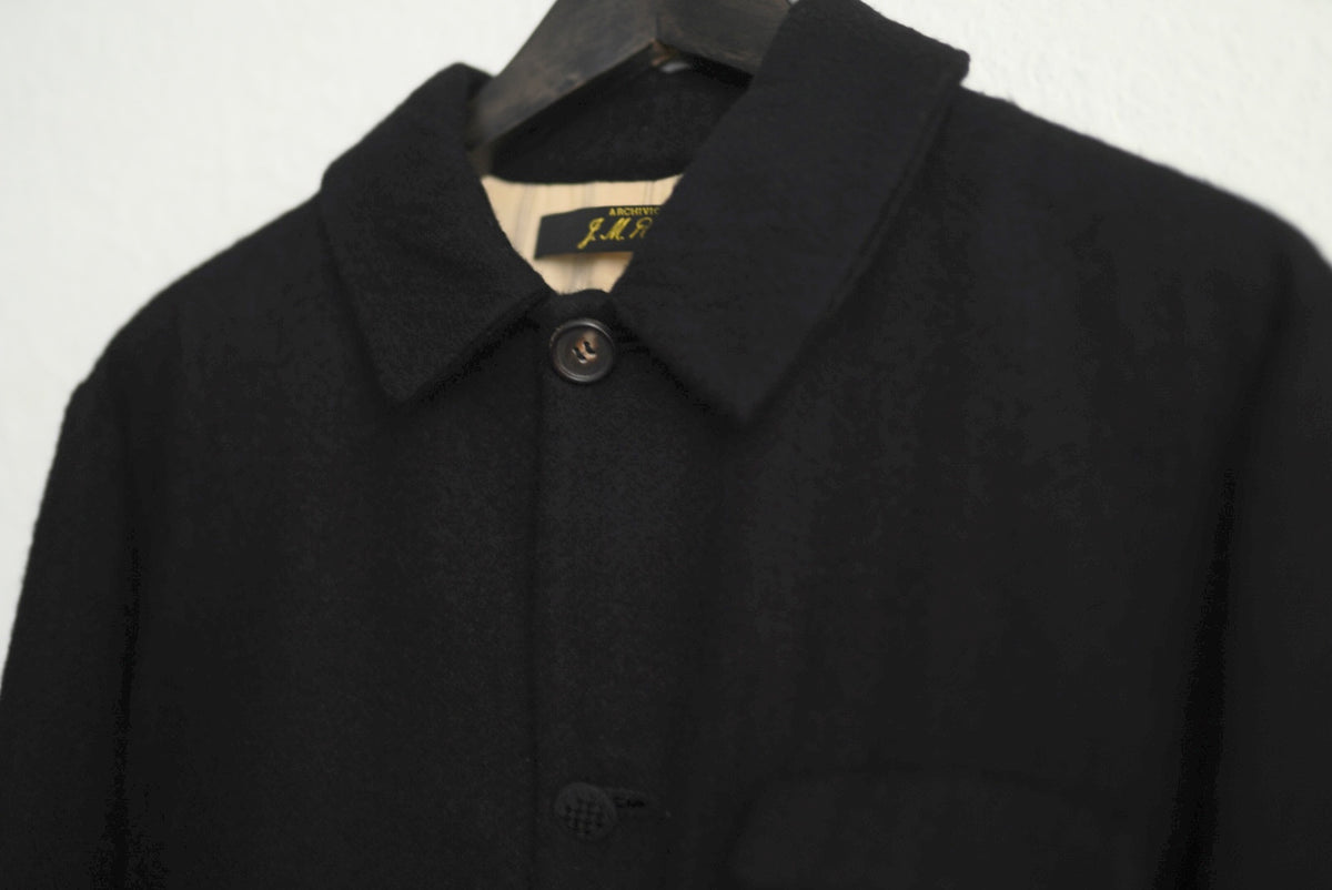 19AW ウールリネンステンカラーコート / ARCHIVIO J.M.Ribot(アルキヴィオ J.M.リボット)