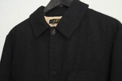 19AW ウールリネンステンカラーコート / ARCHIVIO J.M.Ribot(アルキヴィオ J.M.リボット)