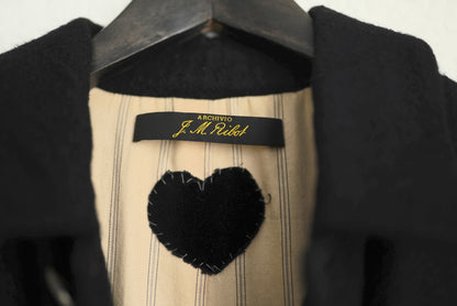 19AW ウールリネンステンカラーコート / ARCHIVIO J.M.Ribot(アルキヴィオ J.M.リボット)