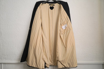 19AW ウールリネンステンカラーコート / ARCHIVIO J.M.Ribot(アルキヴィオ J.M.リボット)