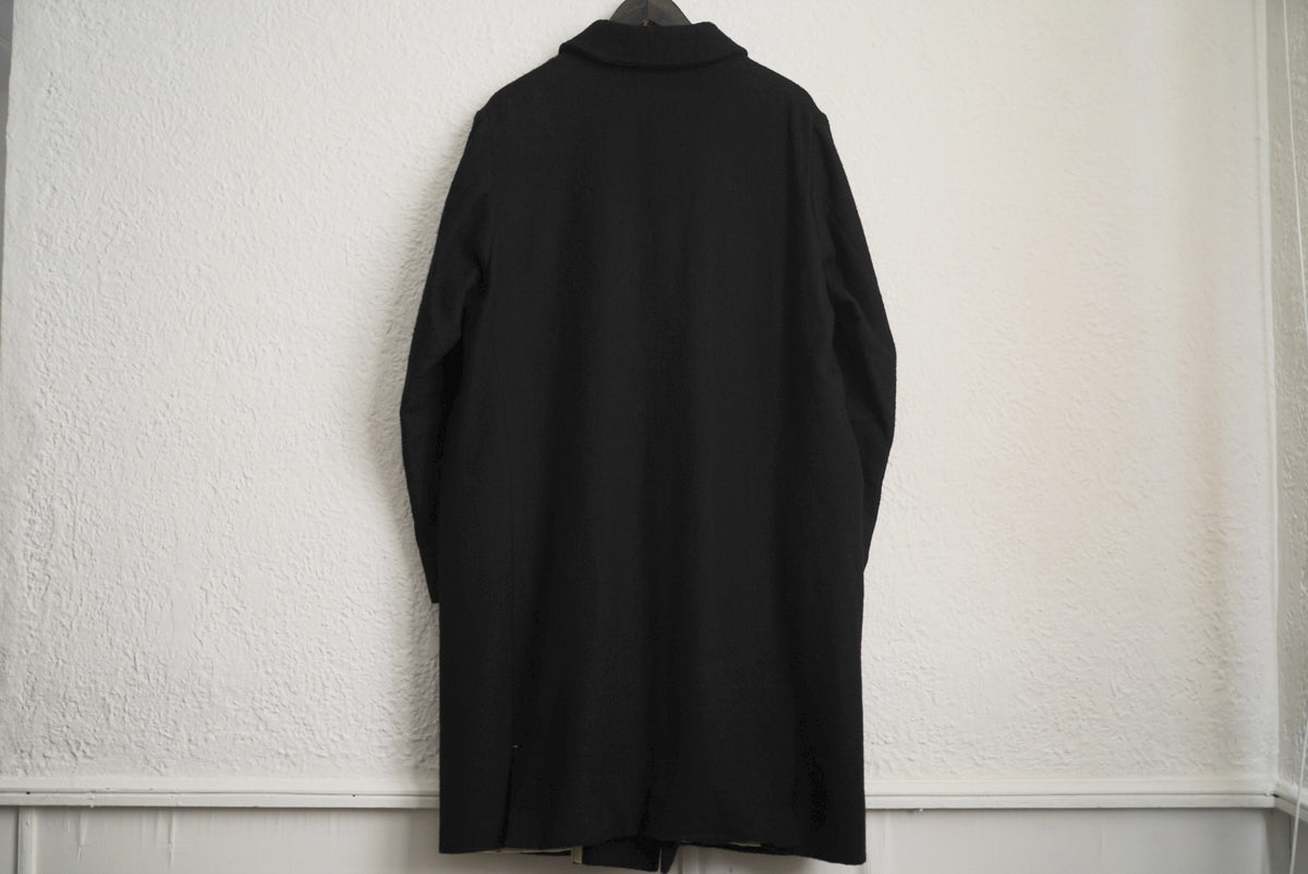 19AW ウールリネンステンカラーコート / ARCHIVIO J.M.Ribot(アルキヴィオ J.M.リボット)
