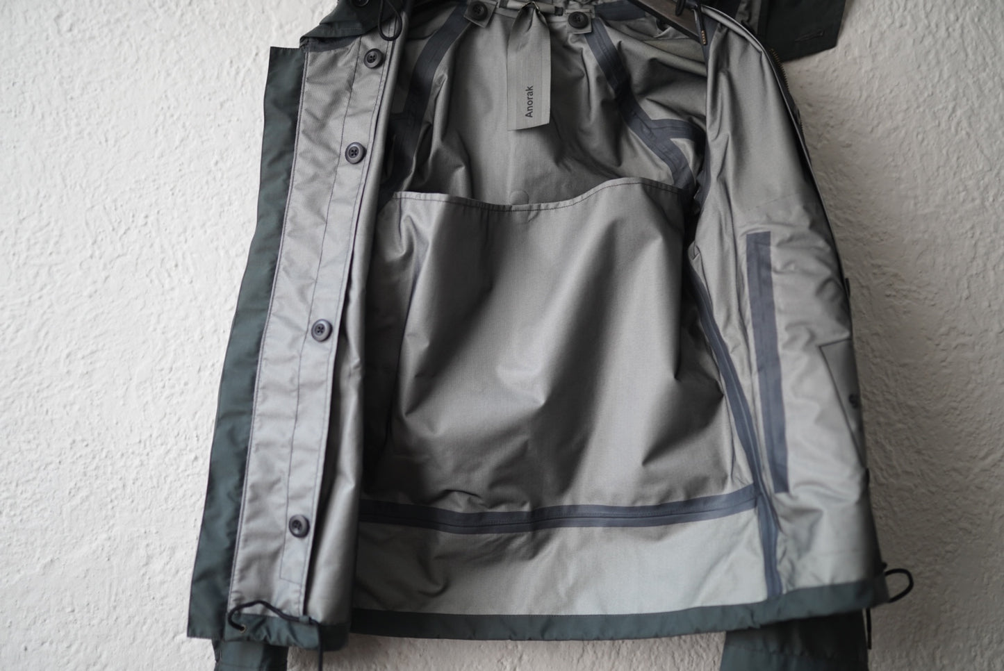 GORE-TEX 3L ANORAK NASTRATO アノラックパーカー / TEN-C(テンシー)