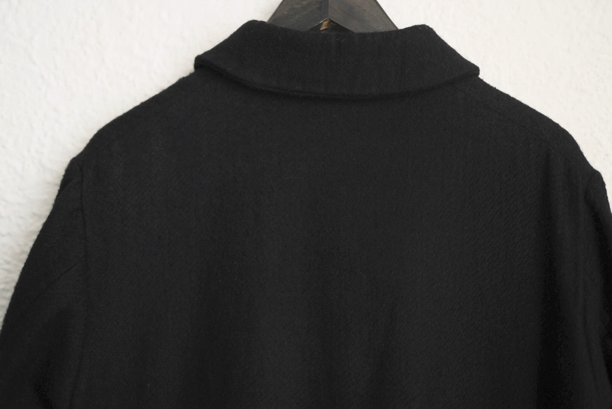 19AW ウールリネンステンカラーコート / ARCHIVIO J.M.Ribot(アルキヴィオ J.M.リボット)