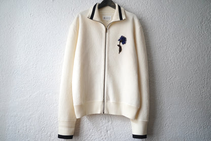 22SS ジップアップウールニットブルゾン / Maison Margiela(メゾンマルジェラ)