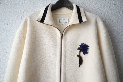 22SS ジップアップウールニットブルゾン / Maison Margiela(メゾンマルジェラ)