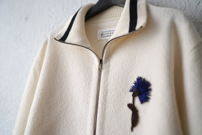 22SS ジップアップウールニットブルゾン / Maison Margiela(メゾンマルジェラ)