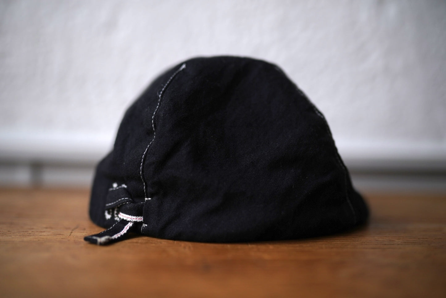 23SS POMELO ブラックデニムキャップ / Project by H(プロジェクトバイエイチ)