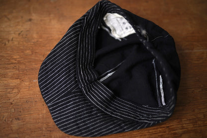 23SS POMELO ブラックデニムキャップ / Project by H(プロジェクトバイエイチ)