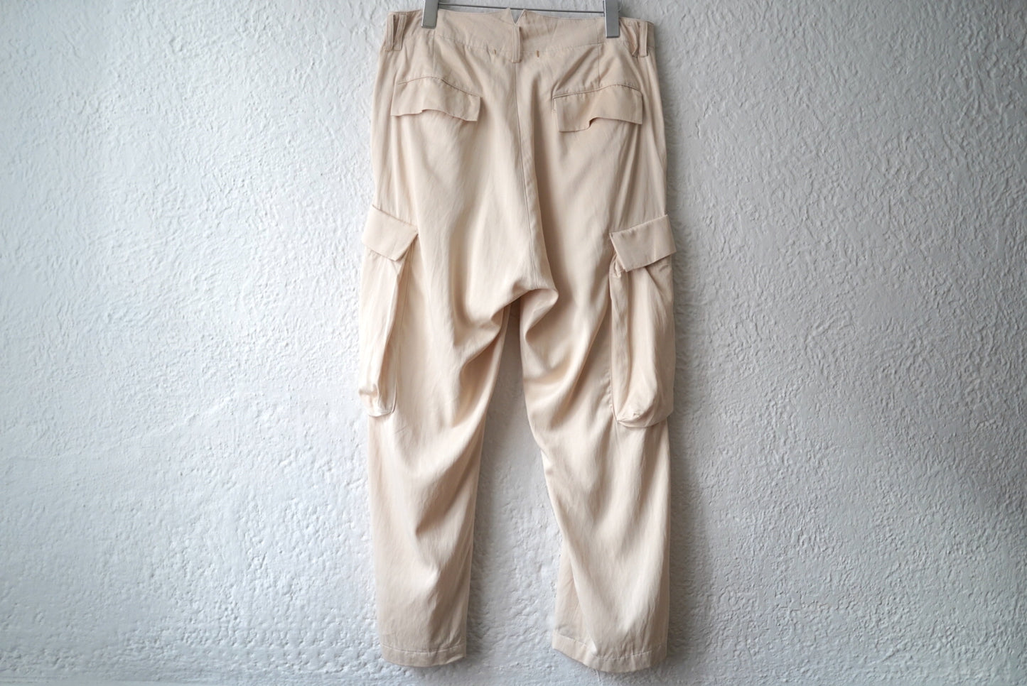 21SS CARGO PANTS レーヨンコットンカーゴパンツ / suzuki takayuki(スズキタカユキ)