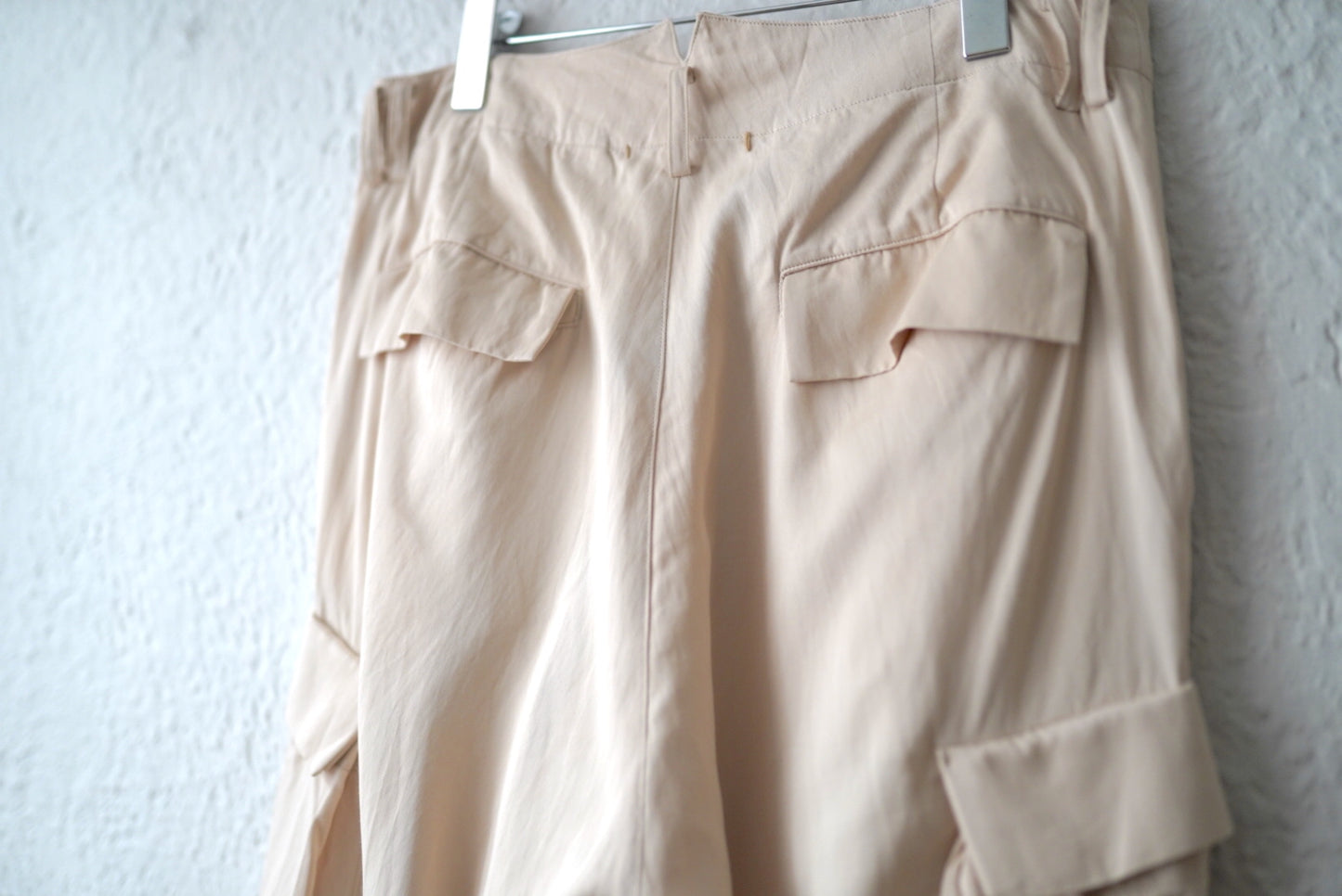 21SS CARGO PANTS レーヨンコットンカーゴパンツ / suzuki takayuki(スズキタカユキ)