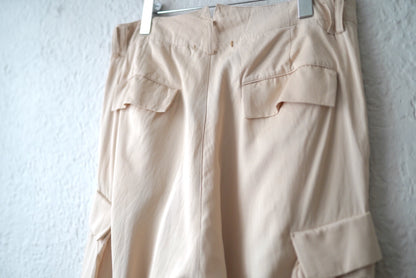 21SS CARGO PANTS レーヨンコットンカーゴパンツ / suzuki takayuki(スズキタカユキ)