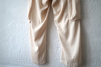 21SS CARGO PANTS レーヨンコットンカーゴパンツ / suzuki takayuki(スズキタカユキ)