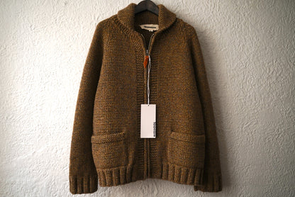 23AW Cowichan Sweater ヤクウールハンドメイドカウチンニットセーター / slopeslow(スロープスロウ)