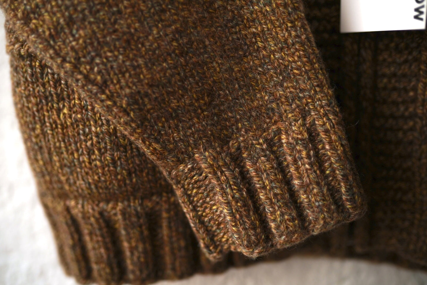 23AW Cowichan Sweater ヤクウールハンドメイドカウチンニットセーター / slopeslow(スロープスロウ)