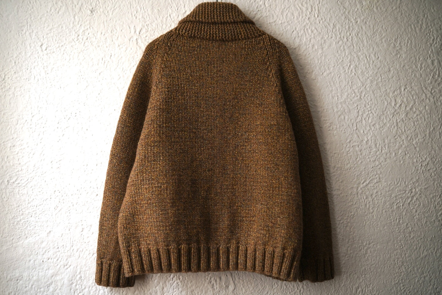 23AW Cowichan Sweater ヤクウールハンドメイドカウチンニットセーター / slopeslow(スロープスロウ)