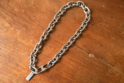 21SS Chunky Chain Necklace チャンキーチェーンシルバーネックレス / PRADA(プラダ)