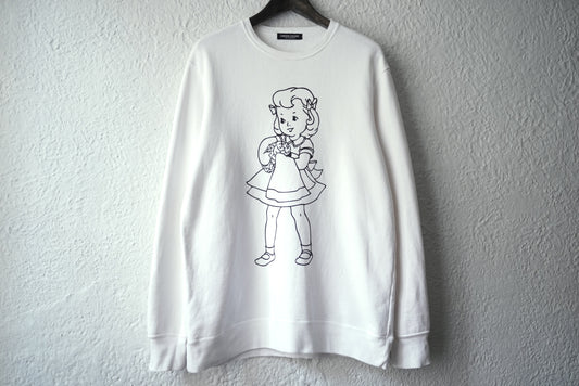 20SS MAD ARCHIVES BRAINWASH GIRL プリント長袖スウェットトップス / UNDERCOVER(アンダーカバー)