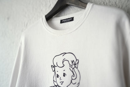 20SS MAD ARCHIVES BRAINWASH GIRL プリント長袖スウェットトップス / UNDERCOVER(アンダーカバー)
