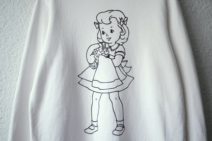 20SS MAD ARCHIVES BRAINWASH GIRL プリント長袖スウェットトップス / UNDERCOVER(アンダーカバー)