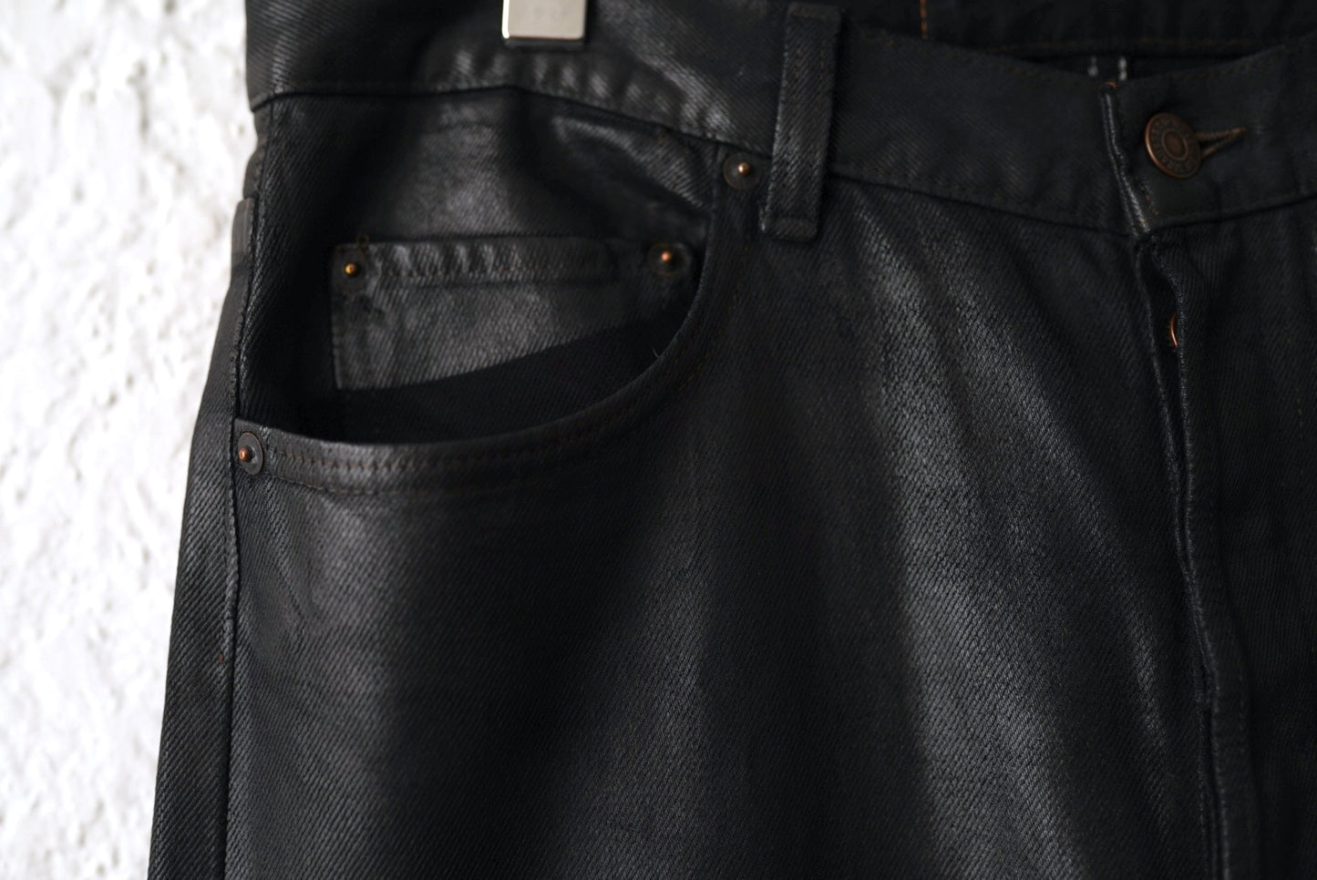 1990's 501 ブラックコーティングデニムパンツ ジーンズ W34L32 / Levi's(リーバイス)