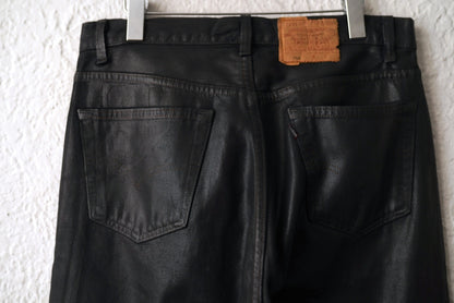 1990's 501 ブラックコーティングデニムパンツ ジーンズ W34L32 / Levi's(リーバイス)