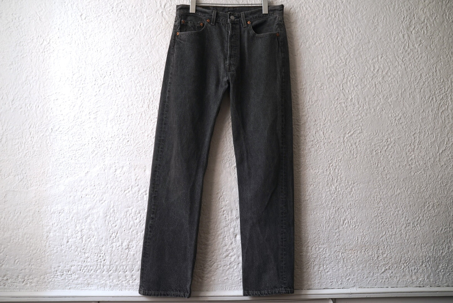 1990's 501 先染めブラックデニムパンツ ジーンズ W32L32 / Levi's(リーバイス)