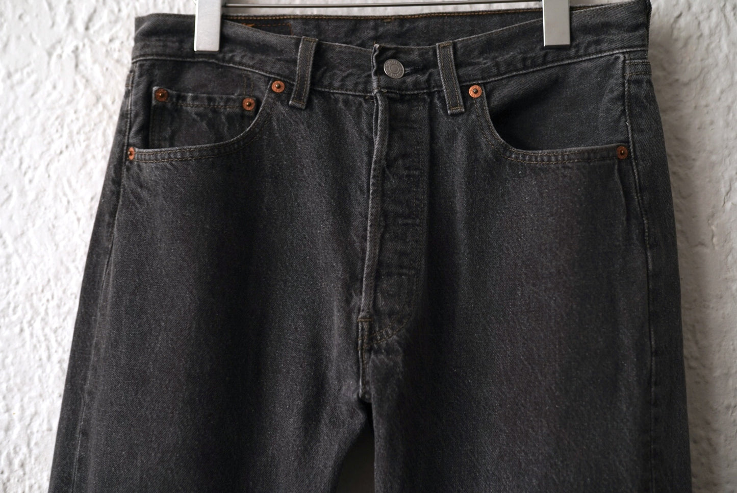 1990's 501 先染めブラックデニムパンツ ジーンズ W32L32 / Levi's(リーバイス)