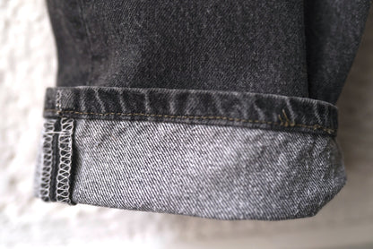 1990's 501 先染めブラックデニムパンツ ジーンズ W32L32 / Levi's(リーバイス)