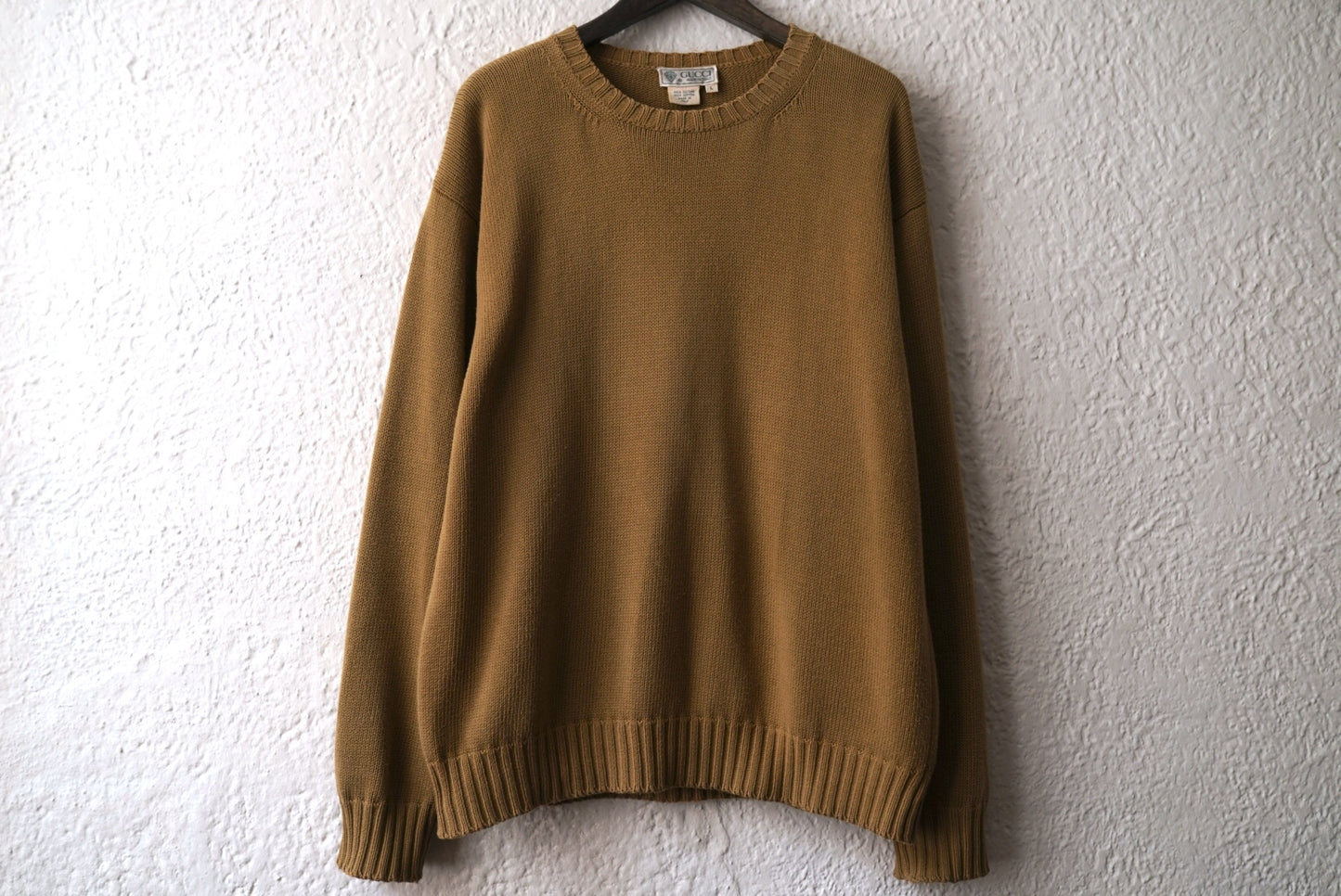 1970's~1980's コットンクルーネックニットセーター / GUCCI(グッチ)