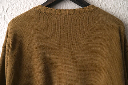 1970's~1980's コットンクルーネックニットセーター / GUCCI(グッチ)