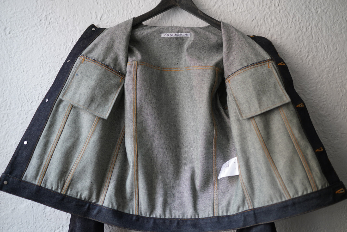 RIGID DENIM JACKET デニムジャケット / JOHNLAWRENCESULLIVAN(ジョンローレンスサリバン)