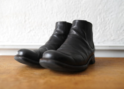 21SS Chelsea Boots ヌバックレザーサイドゴアブーツ / SUGINARI MORIMOTO(スギナリモリモト)