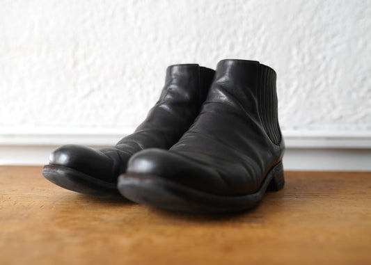 21SS Chelsea Boots ヌバックレザーサイドゴアブーツ / SUGINARI MORIMOTO(スギナリモリモト)