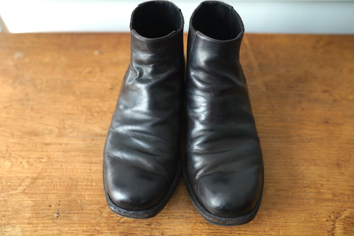 21SS Chelsea Boots ヌバックレザーサイドゴアブーツ / SUGINARI MORIMOTO(スギナリモリモト)