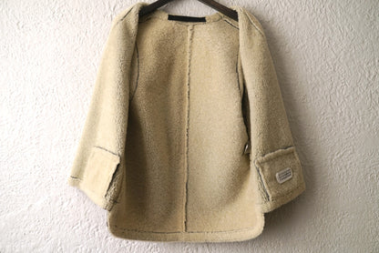 11AW ムートンレザーベスト ジレ / Maison Martin Margiela(メゾンマルタンマルジェラ)