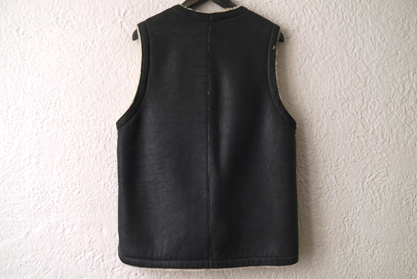 11AW ムートンレザーベスト ジレ / Maison Martin Margiela(メゾンマルタンマルジェラ)