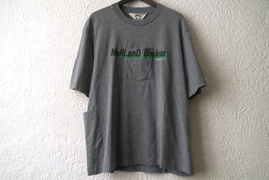 25SS 30TH MaRlanD Backus hand printed T-shirt プリント半袖Tシャツ / SUNSEA(サンシー)
