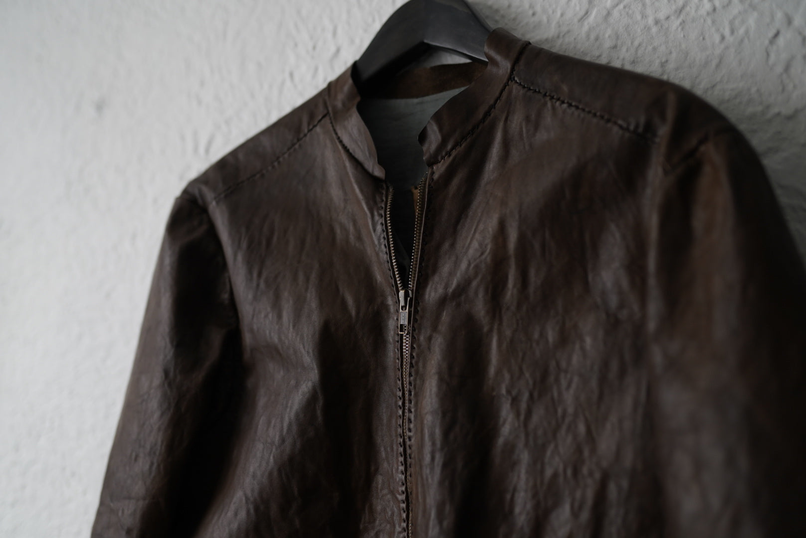 19AW ヴァケッタレザージャケット / isabella stefanelli(イザベラ