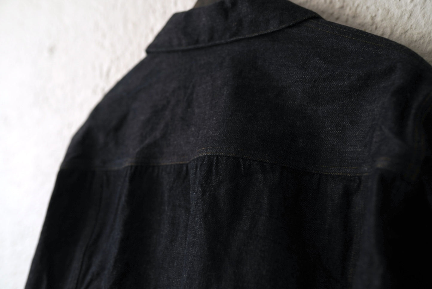 24SS Pleated Denim Jacket 40's デニムジャケット / the Crooked Tailor(ザ クルーキッドテーラー)
