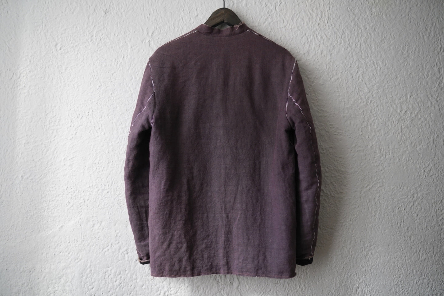 17AW ミンクファーライナーリネンブルゾン / by Walid(バイウォリッド)