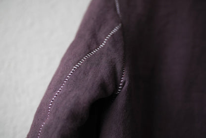 17AW ミンクファーライナーリネンブルゾン / by Walid(バイウォリッド)